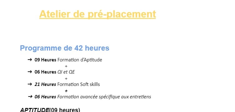 Proposition avec exemple de module de formation pdf