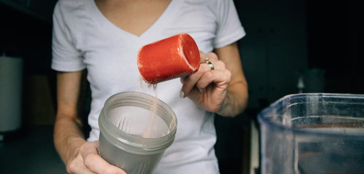 contaminated protein powder