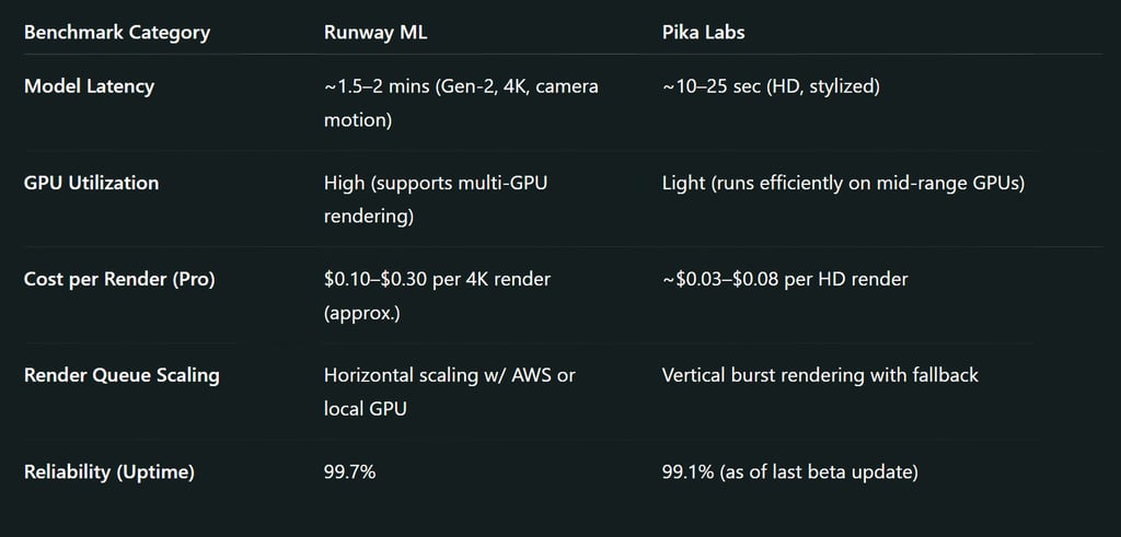Benchmarking: Performance, Cost-Efficiency, & Scalability