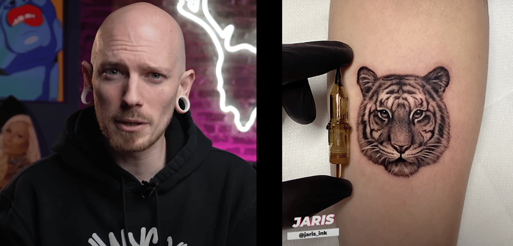 Pony lawson tattoo critiques reviews micro realism tiger