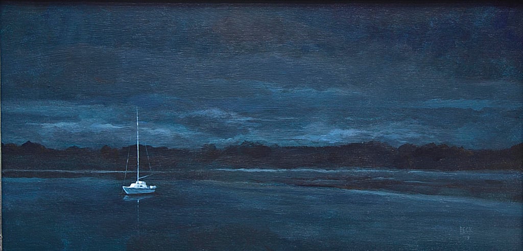 "Clair de Lune" Acrylic $700