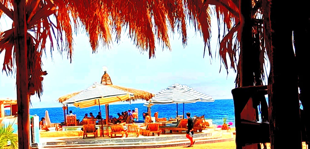egypt beach swimming pool