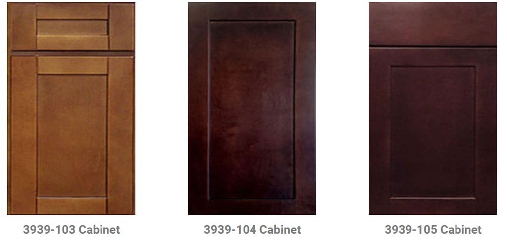a variety of cabinet doors and cabinets