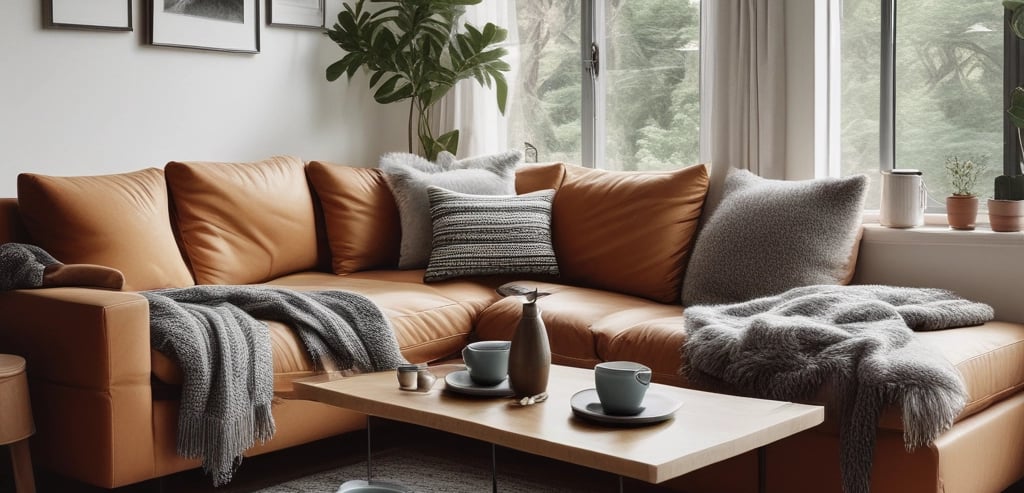 Bright living room with modern inventory