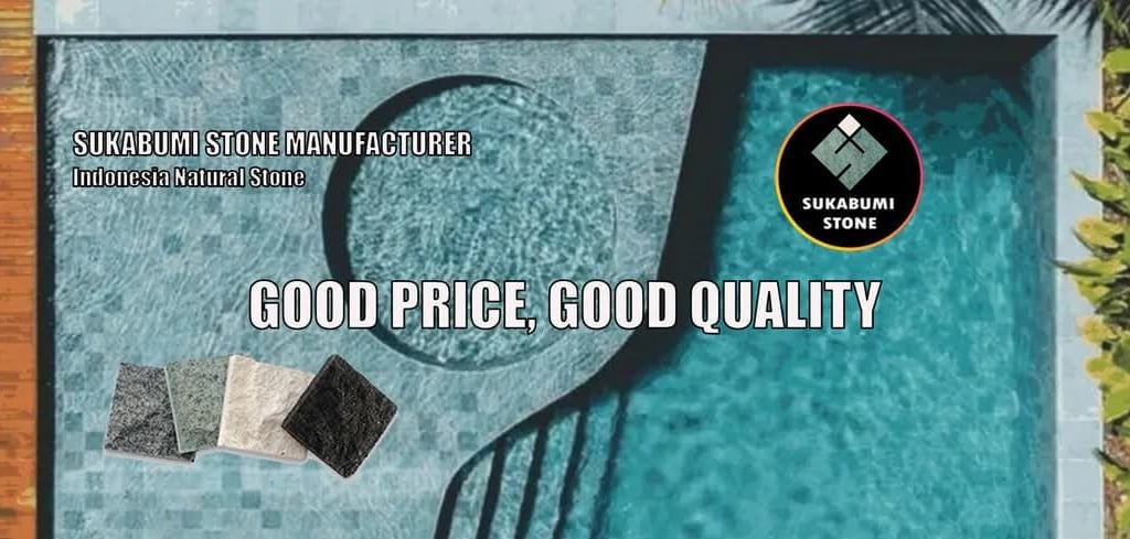 Bali green stone tile