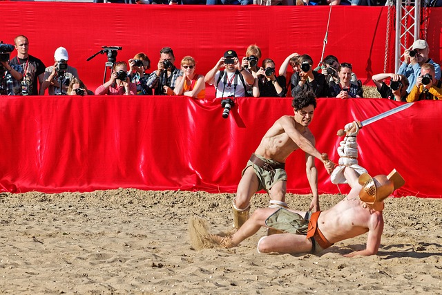 lucha de gladiadores