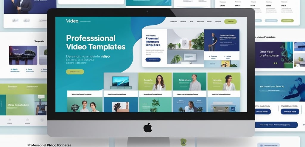 video website template