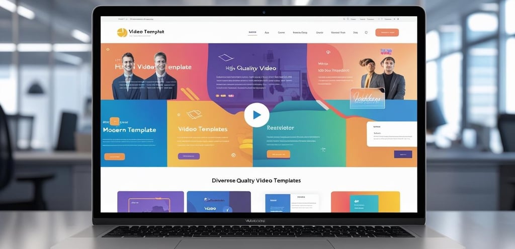 video website template