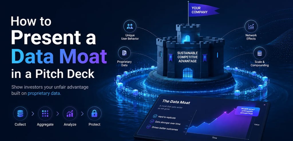How to Present a Data Moat in a Pitch Deck