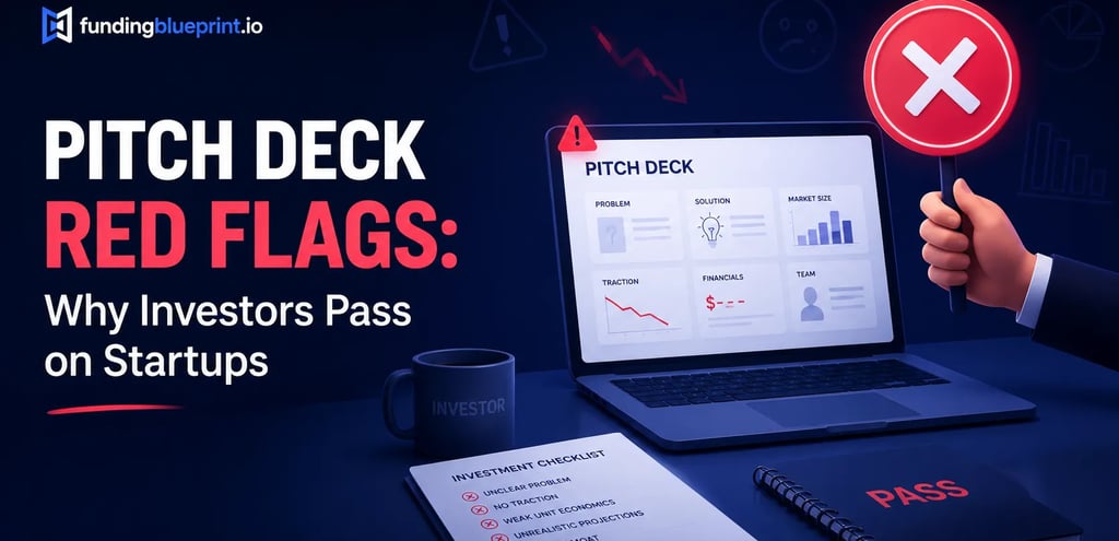 Pitch Deck Red Flags: Why Investors Pass on Startups