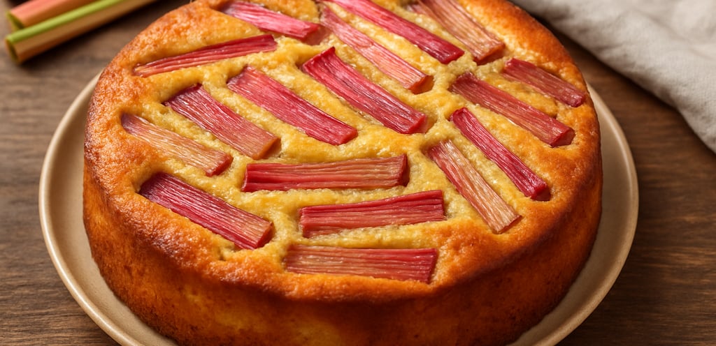 a cake with a cake on a plate