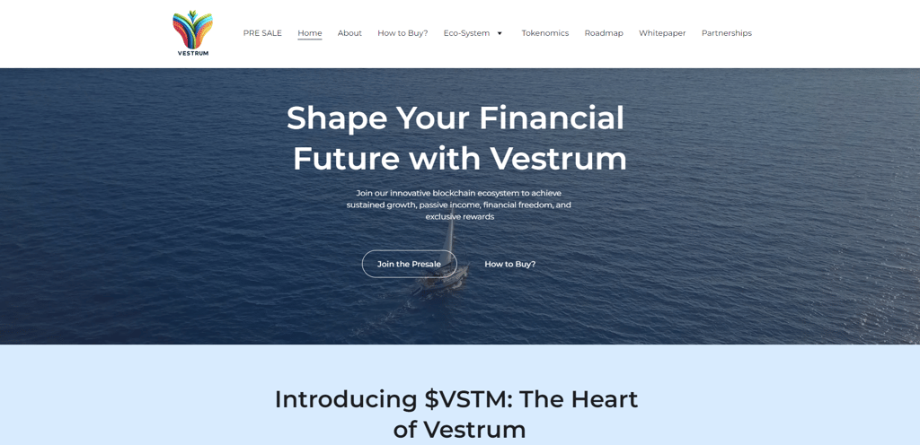snapshot of website