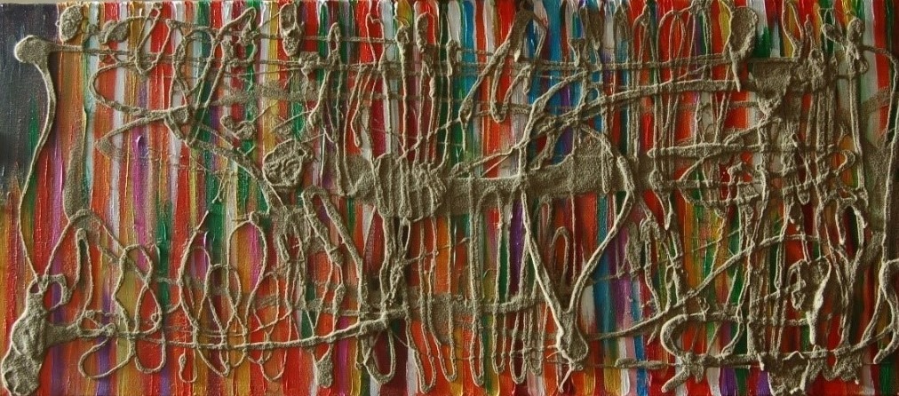 "REVERIE" – Pintar el sonido, obra pictórica acerca de los procesos creativos y sinestesia