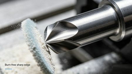 Smooth carbide end mill processed by vitrified diamond wheel for Walter machine" Alt="Custom vitrifi