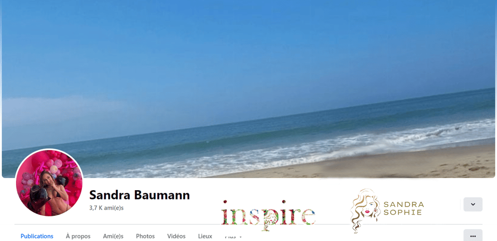 capture ecran haut de page sandra baumann