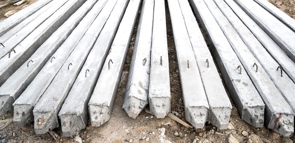 Estaca de concreto para Fundação