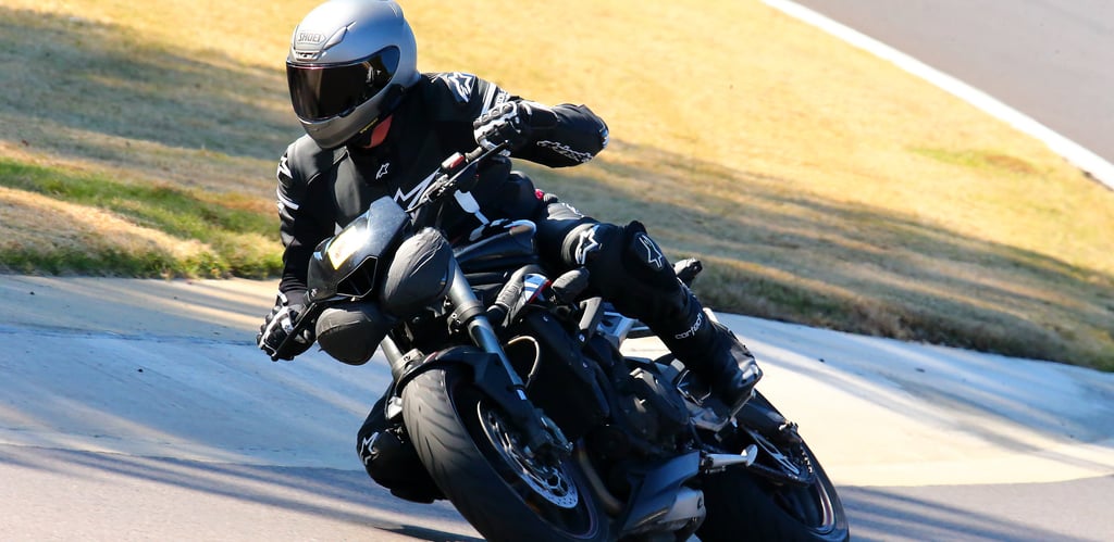 November 2019 at Barber just before I laid my bike down mid-turn.