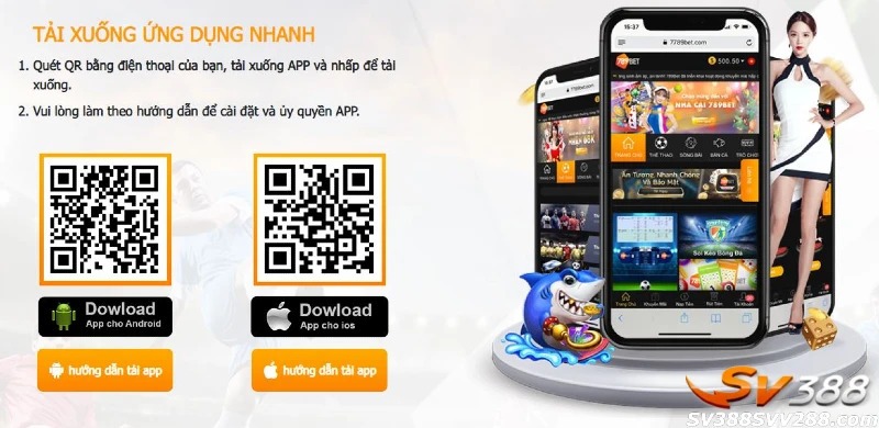 Hướng dẫn tải app SV388 cho smartphone