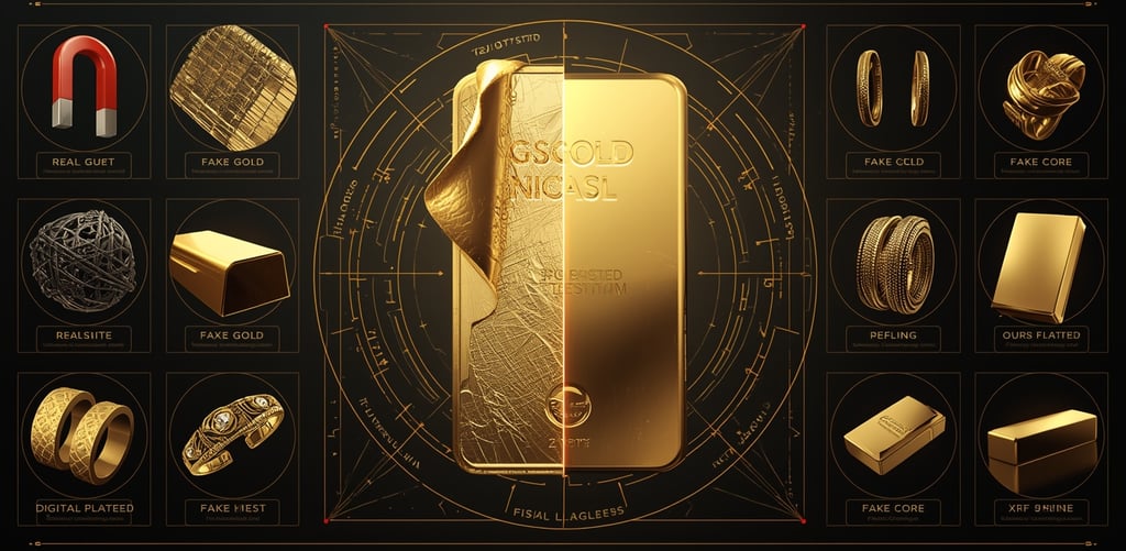 the-ilustration-image-of-fake-gold-charts