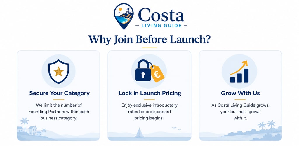 Promote your business in Orihuela Costa