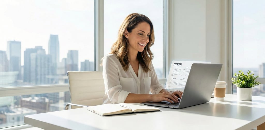 Solopreneur planning business growth and revenue strategy for 2026 using a simple, focused work