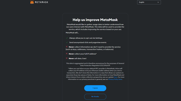 Help us improve metamask