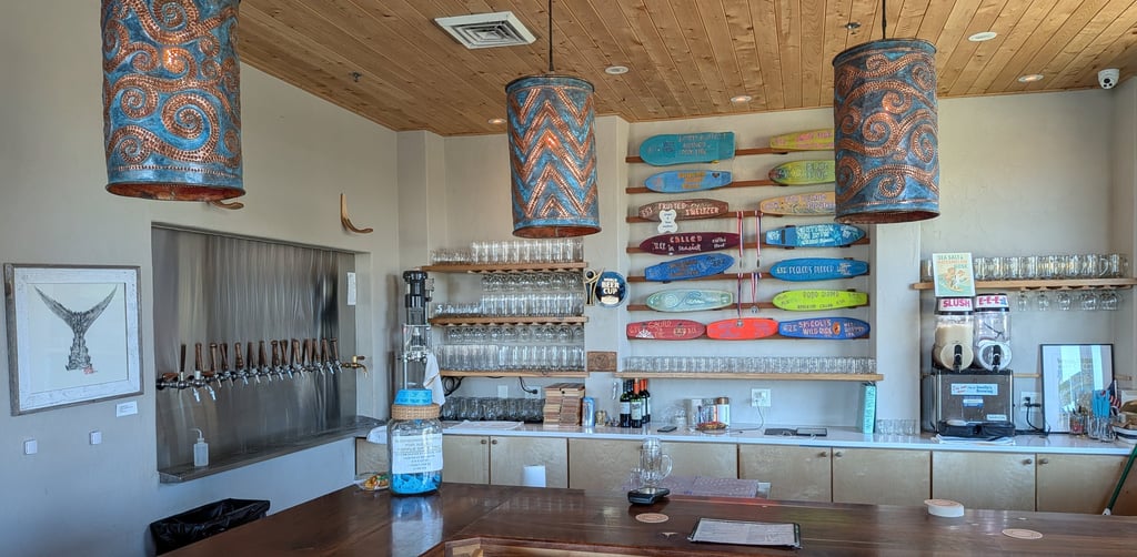 Bar with glasses swellsa brewing