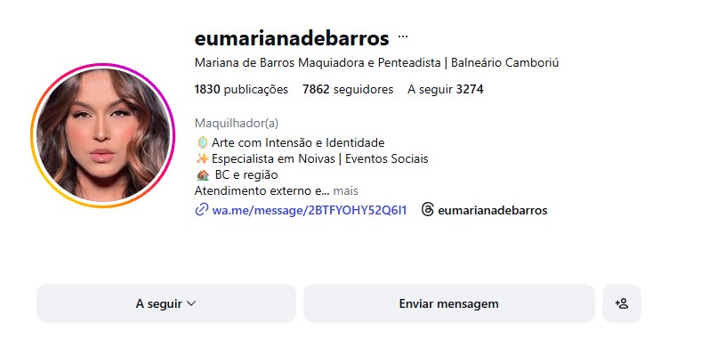 Maquiadora em BC e regiao