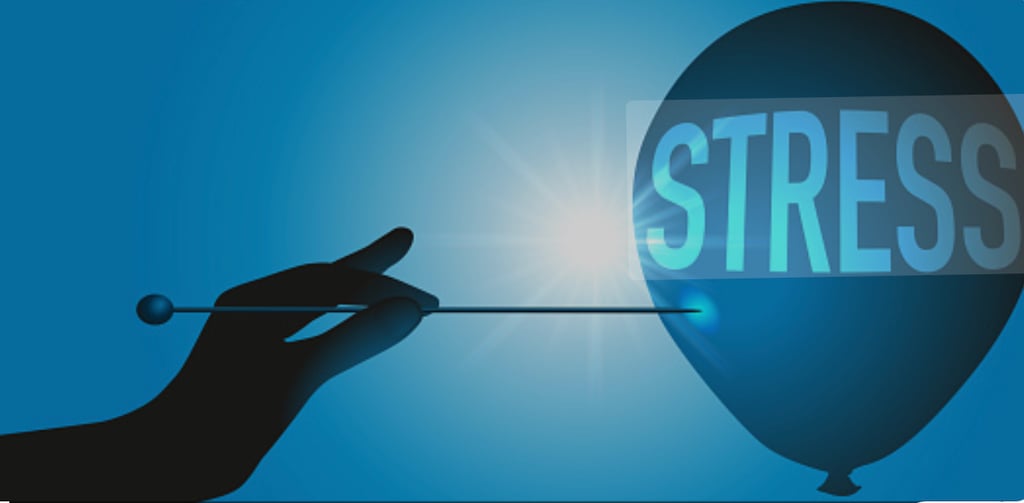 Nõel, mis teeb stressi palli kohe katki