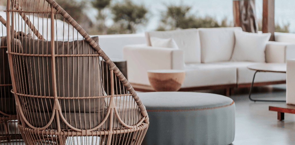 Jardin bien rangé et décoré profiter du jardin organisé