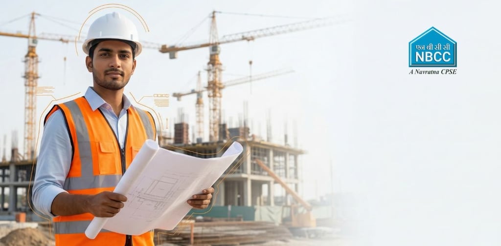 NBCC Civil Engineering jobs on-site work