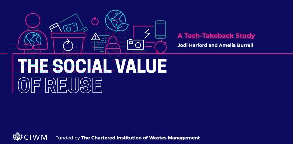 The Social Value of Reuse: A Tech-Takeback Study exploring the social benefits of tech reuse.