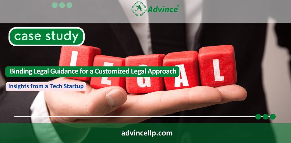 Binding Legal Guidance for a Customized Legal Approach: Insights from a Tech Startup