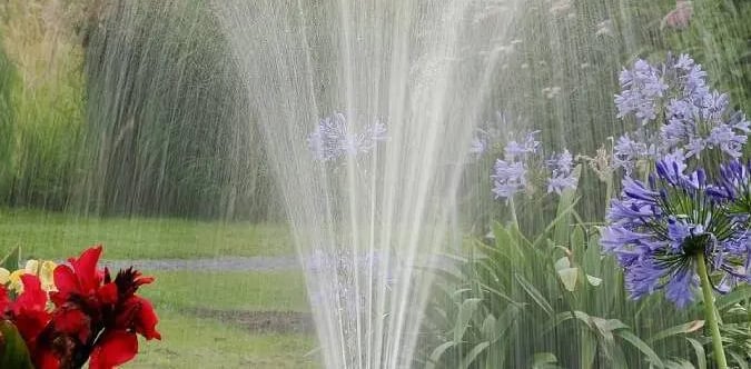 L'arrosage au jardin