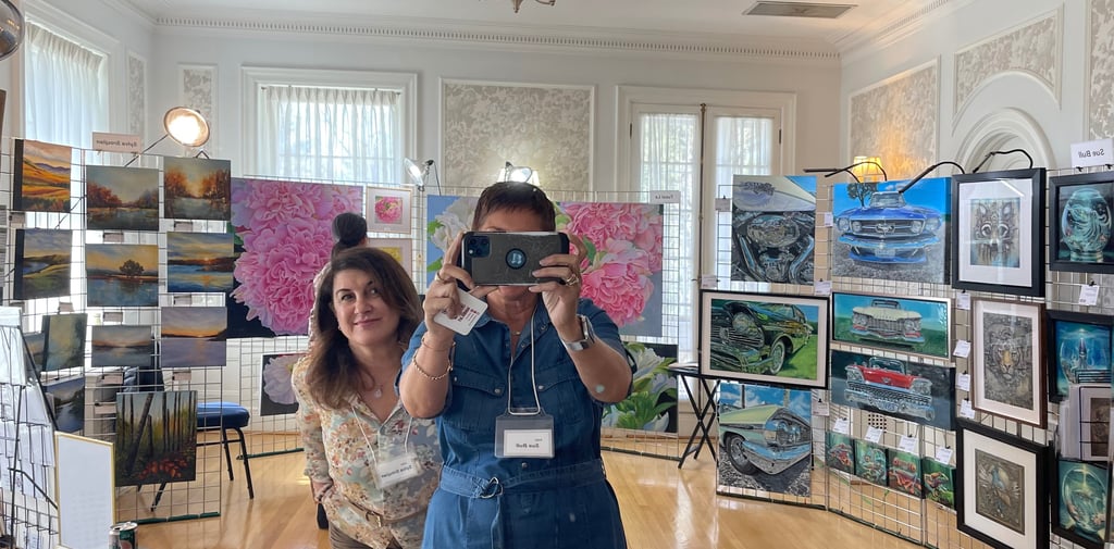 Heintzman House Francis Room - Artwork on display