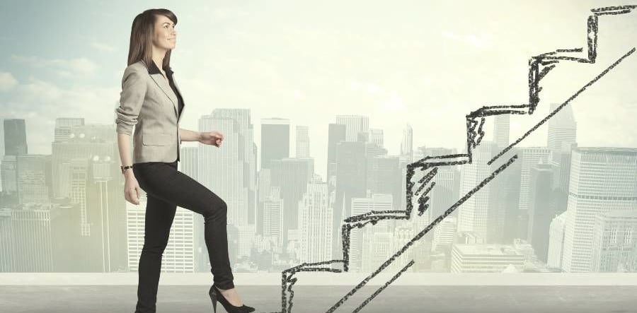 une femme qui réussi sa carrière professionnelle