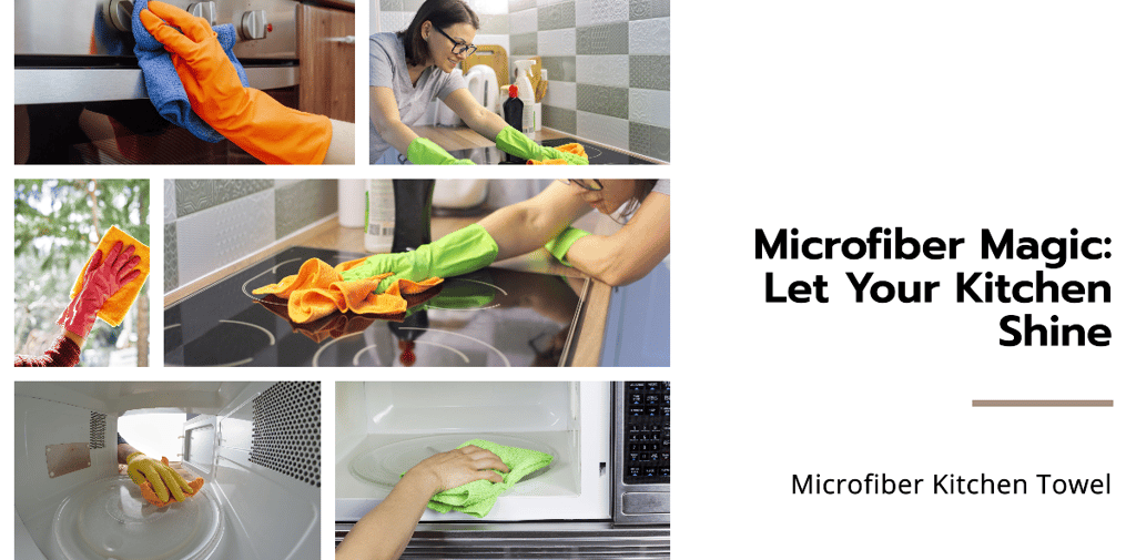 Microfiber Cleaning Cloths for Home & Kitchen