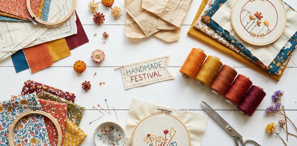 Handmade Festival costura y patronaje creativo Barcelona 2026