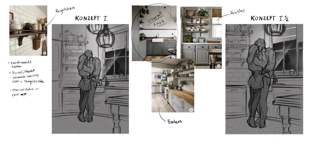 Referenzbilder aus Pinterest: Landhausstil KüchenReferenzbilder aus Pinterest: Landhausstil Küchen
