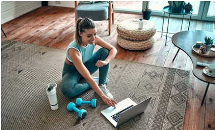 gurl do home gym Infront pc