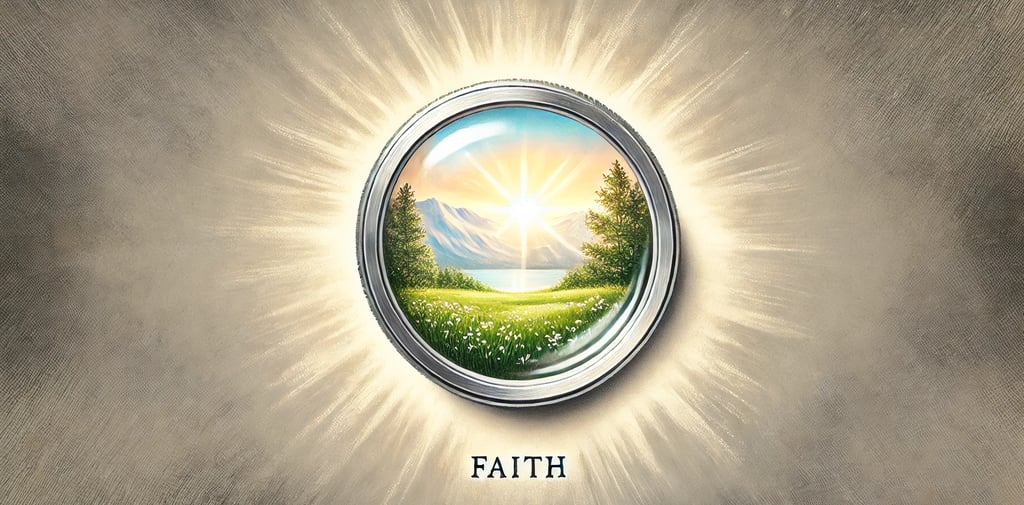 Faith as a lens to God's grace