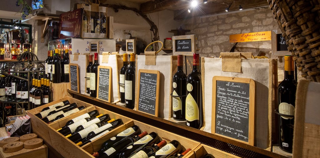La cave du Musée du Vin