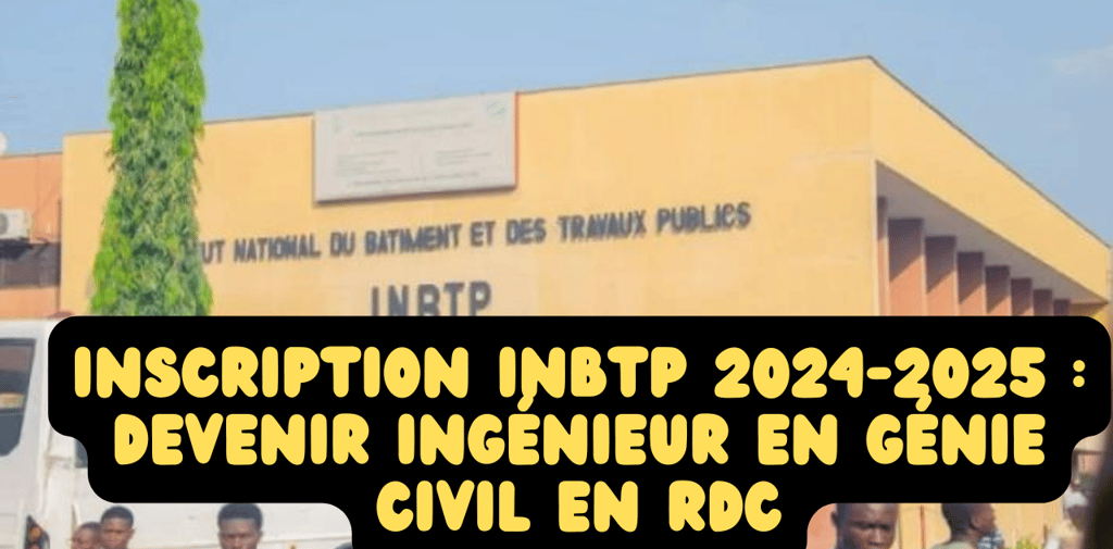 Inscription INBTP 2024-2025