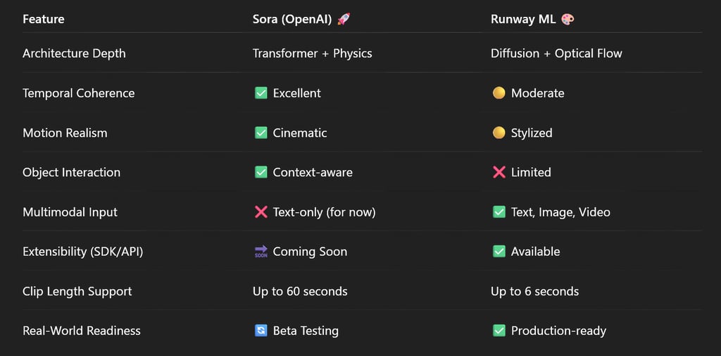 Runway ML vs Sora – A Deep Dive into AI-Powered Video Creation for the Future