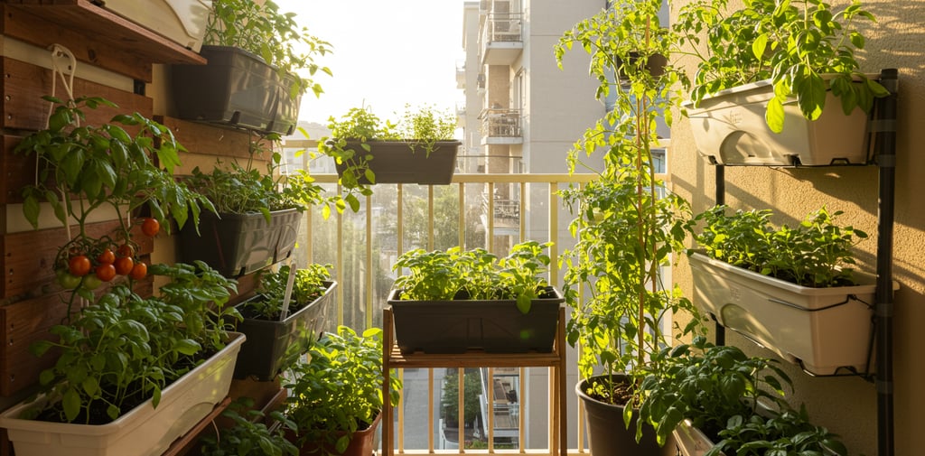 Cherry tomatoes, Balcony Garden, Urban Garden,