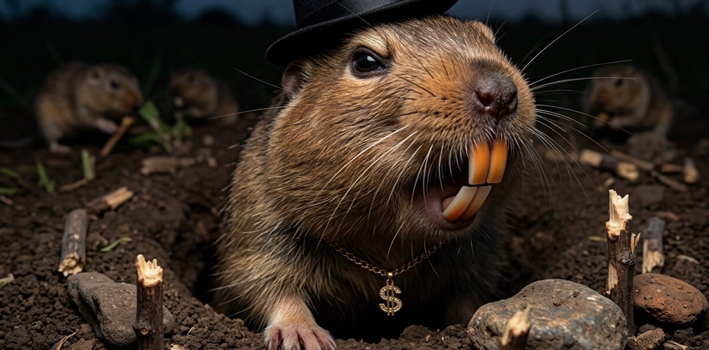 tuco-tuco lami o terror de muitos pedidos de licenciamento ambiental