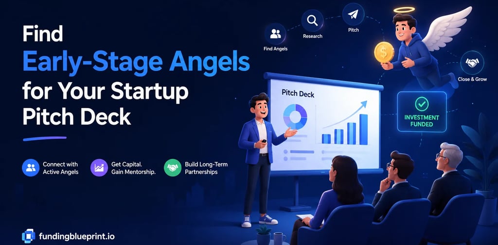 Find Early-Stage Angels for Your Startup Pitch Deck