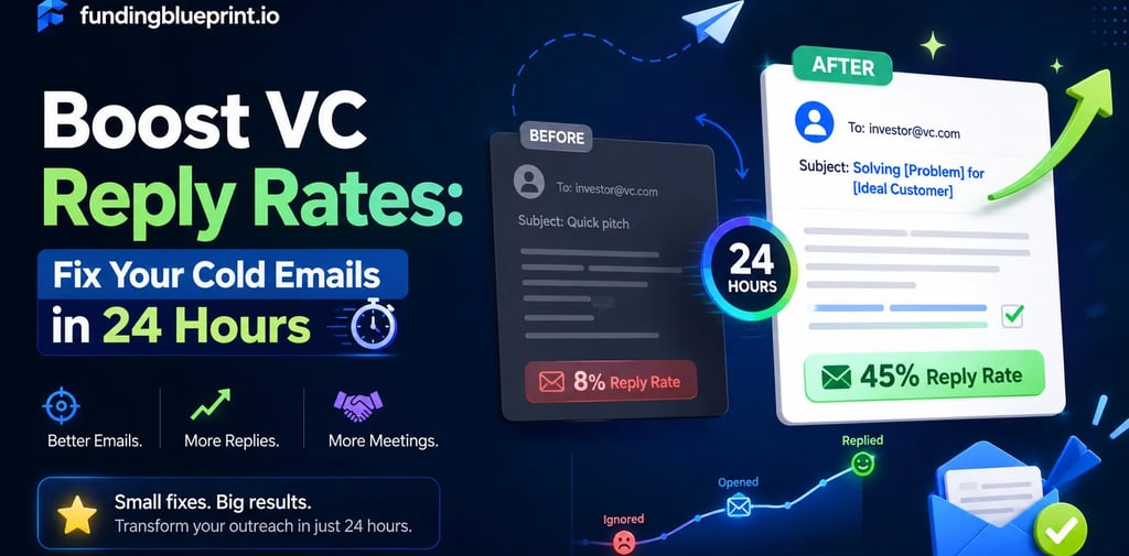 Boost VC Reply Rates: Fix Your Cold Emails in 24 Hours
