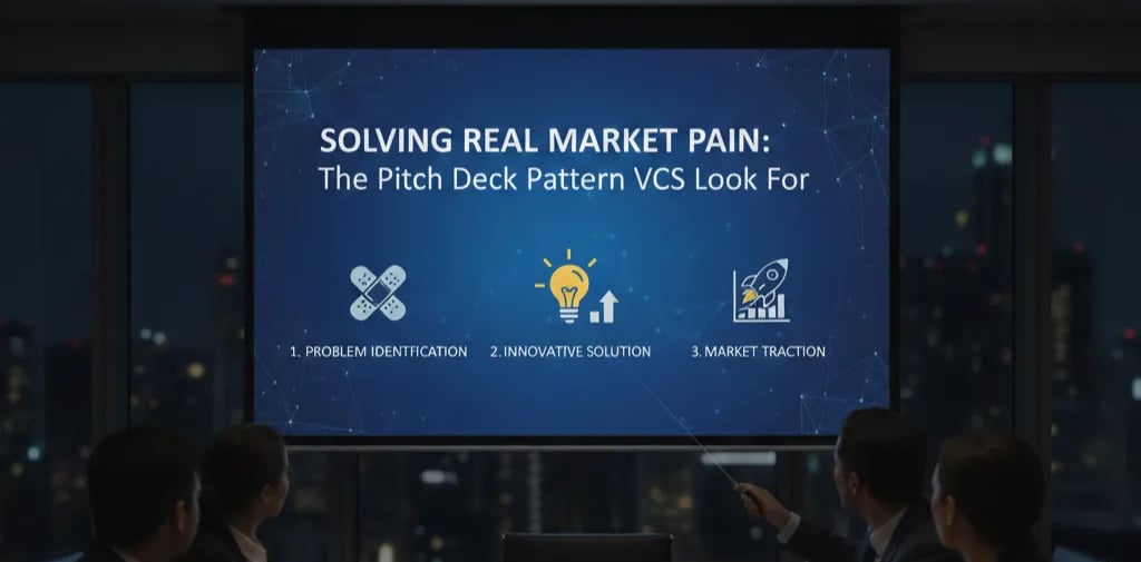 Solving Real Market Pain: The Pitch Deck Pattern VCs Look For