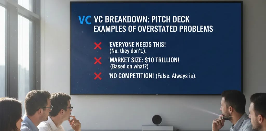 VC Breakdown: Pitch Deck Examples of Overstated Problems